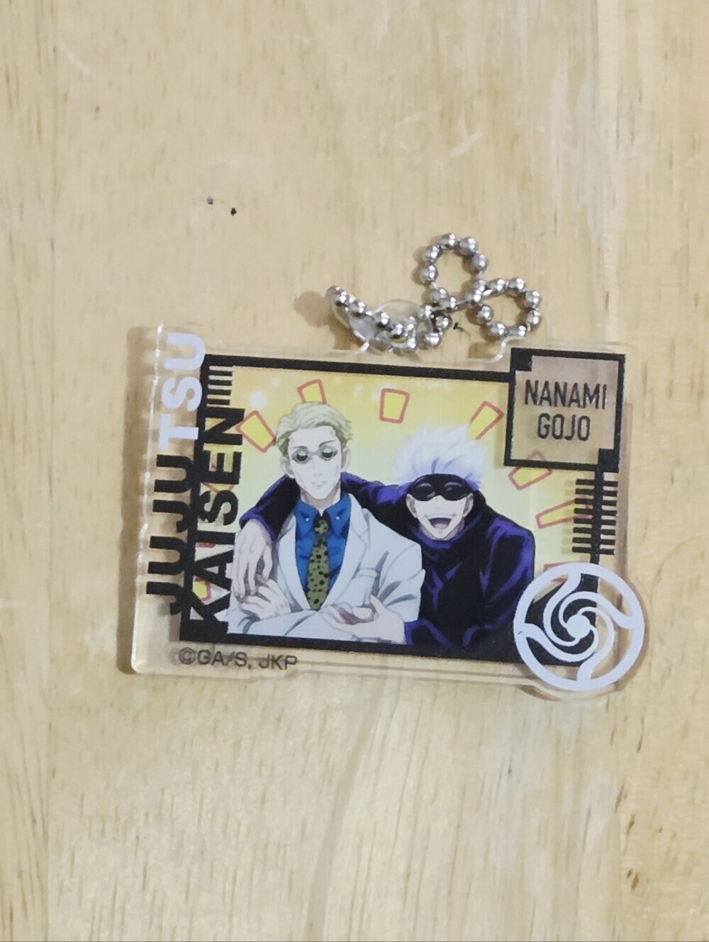 *4 for $20* Jujutsu Kaisen Nanami & Satoru Gojo Keychain Charm Anime